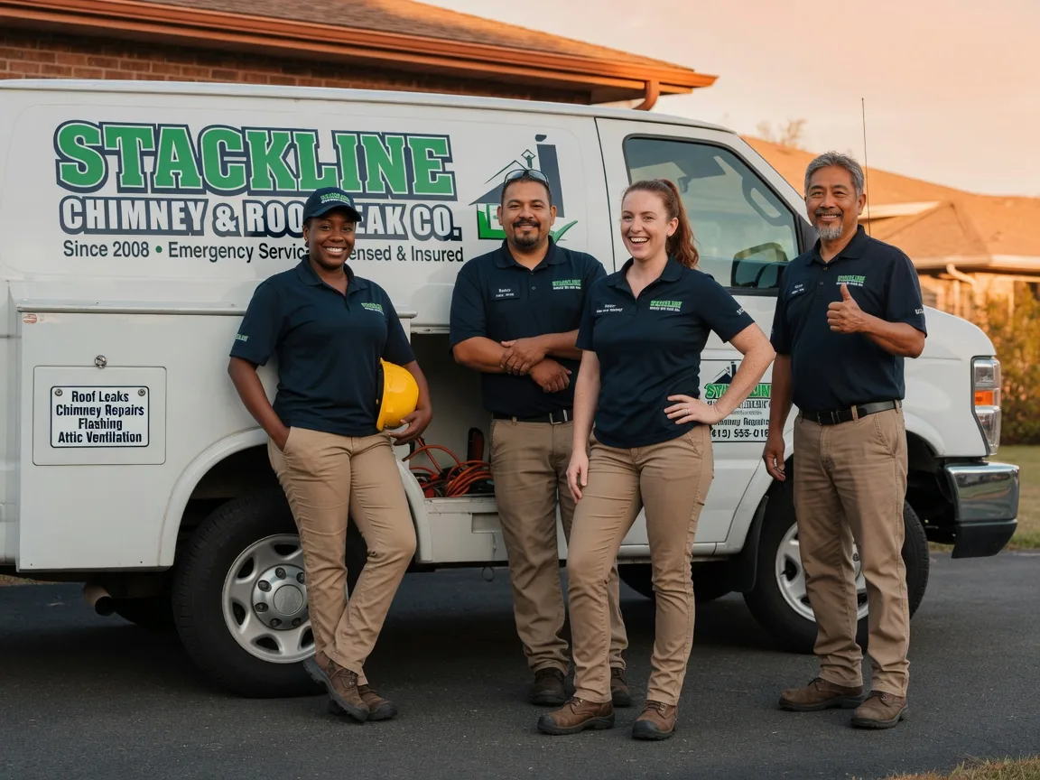 Chimney flashing repair company in Farmington, CA